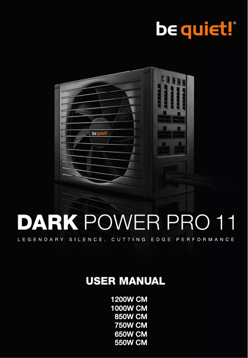 Imagen de la primera página del manual del dispositivo Dark Power Pro 11