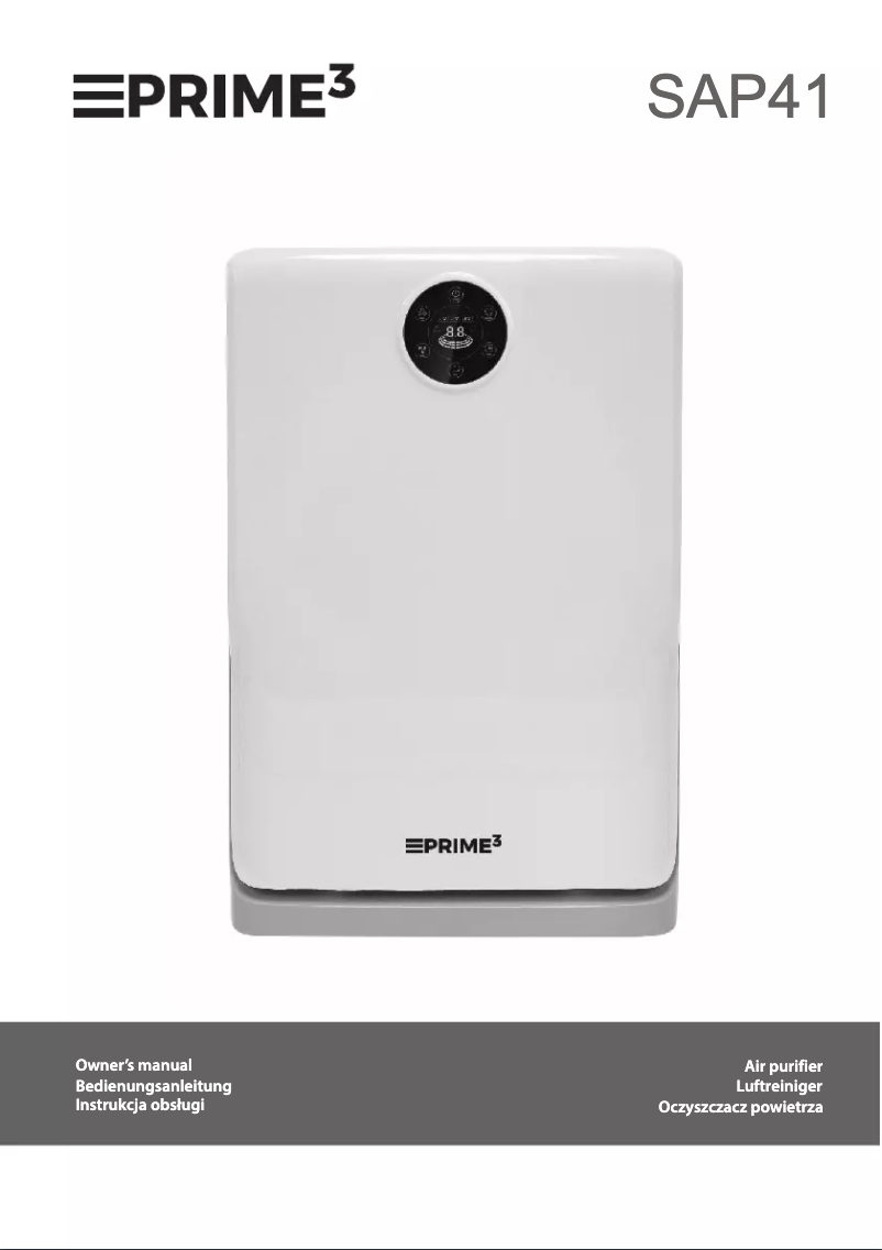 Página nº 1 - Manual de usuario PRIME3 SAP41