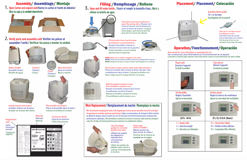 Imagen de la primera página del manual del dispositivo MA0800