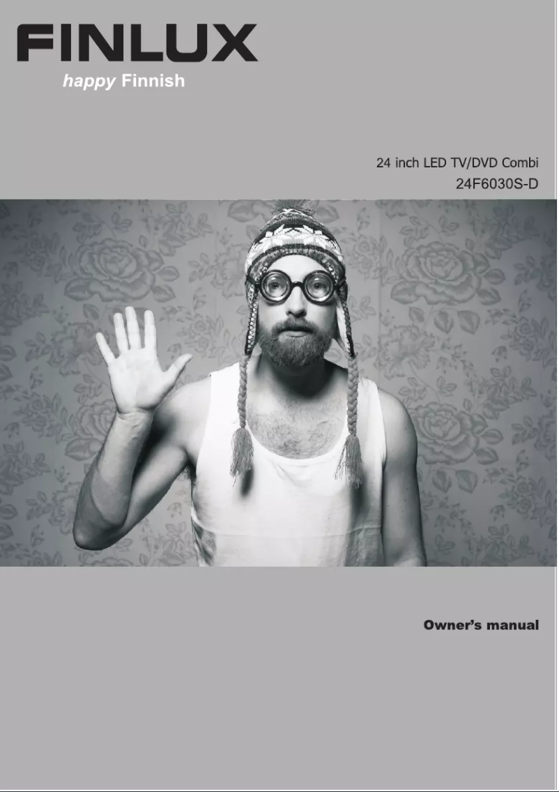 Página 1 del manual Manual de usuario Finlux 24F6030S-D