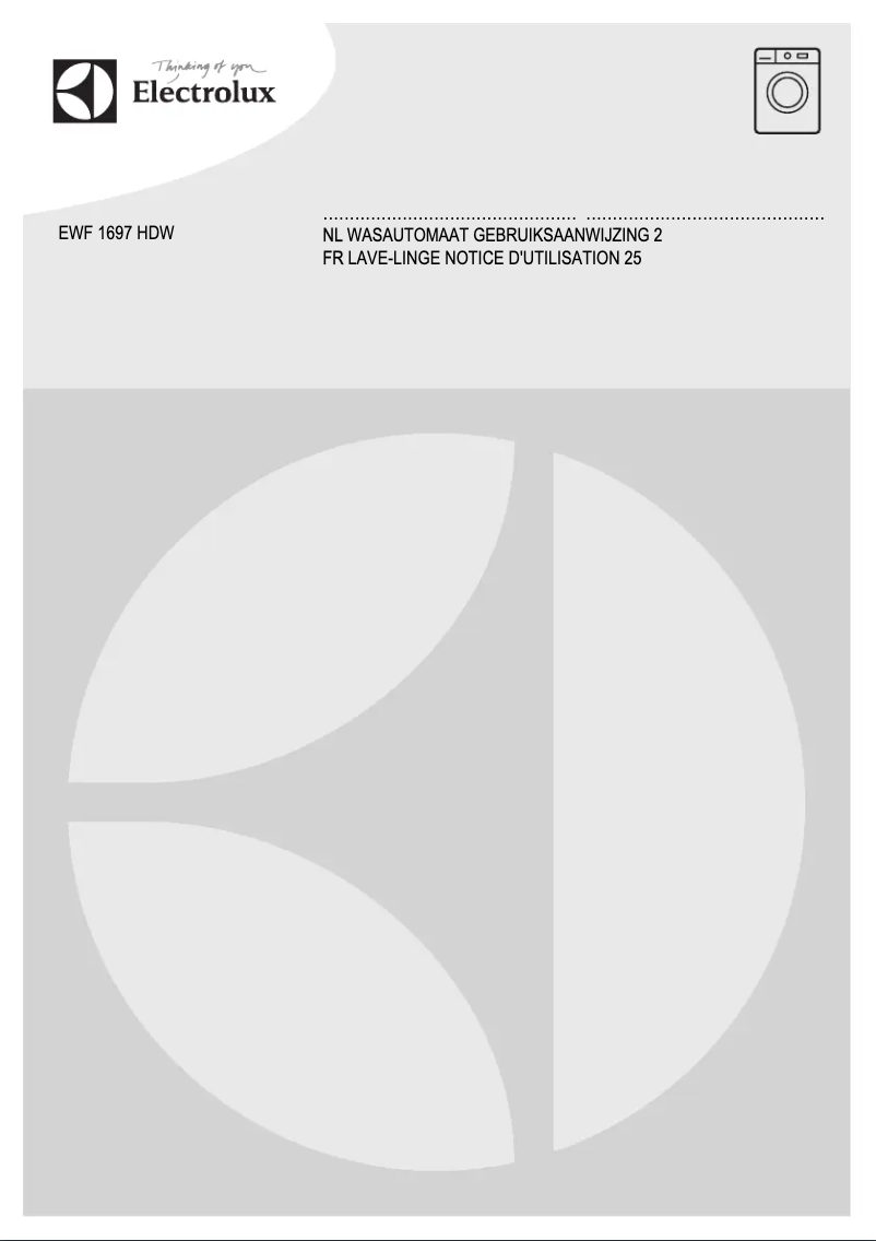 Imagen de la primera página del manual del dispositivo EWF1697HDW