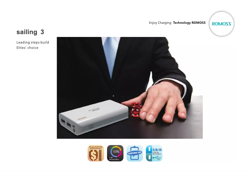 Imagen de la primera página del manual del dispositivo Sailing 3