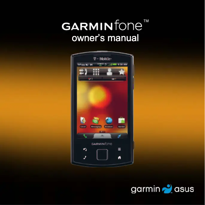 Página 1 del manual Manual de usuario Garmin Garminfone