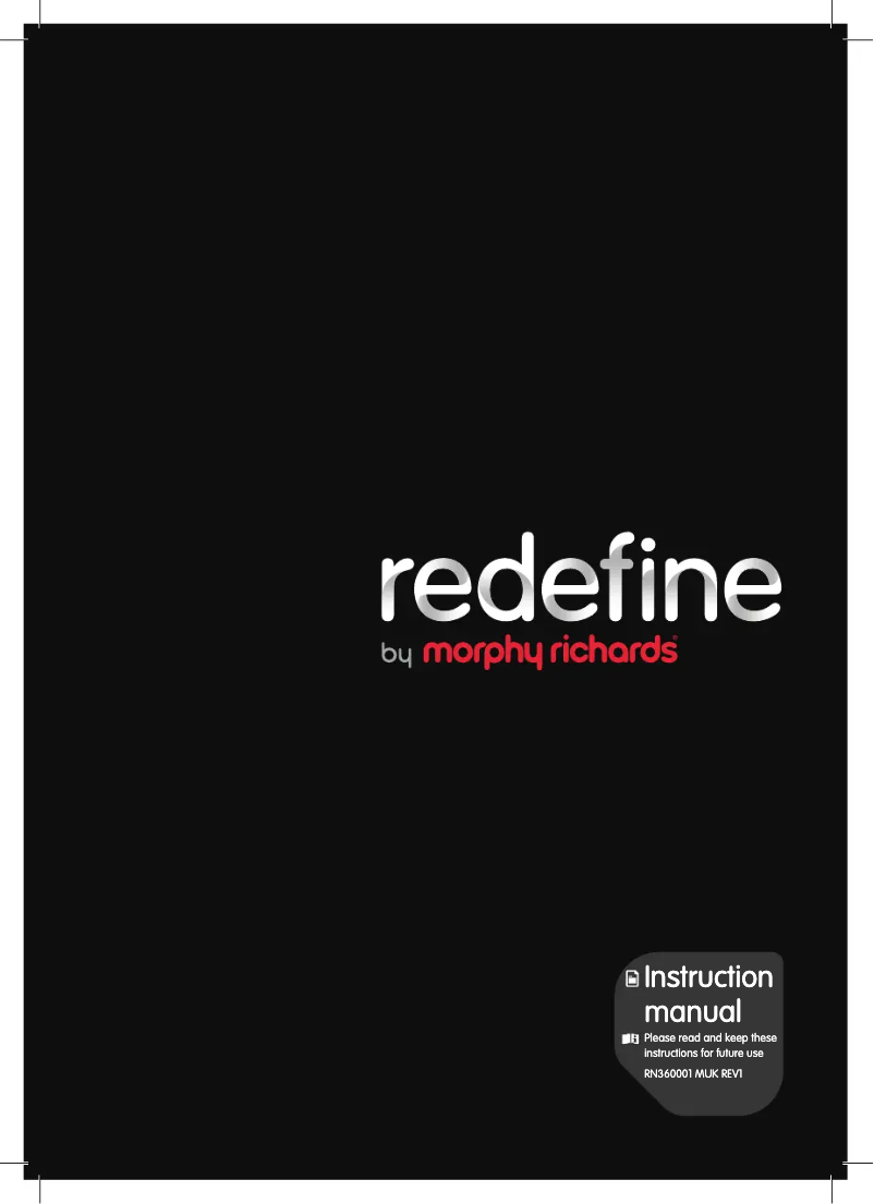 Página 1 del manual Manual de usuario Morphy Richards ATOMiST