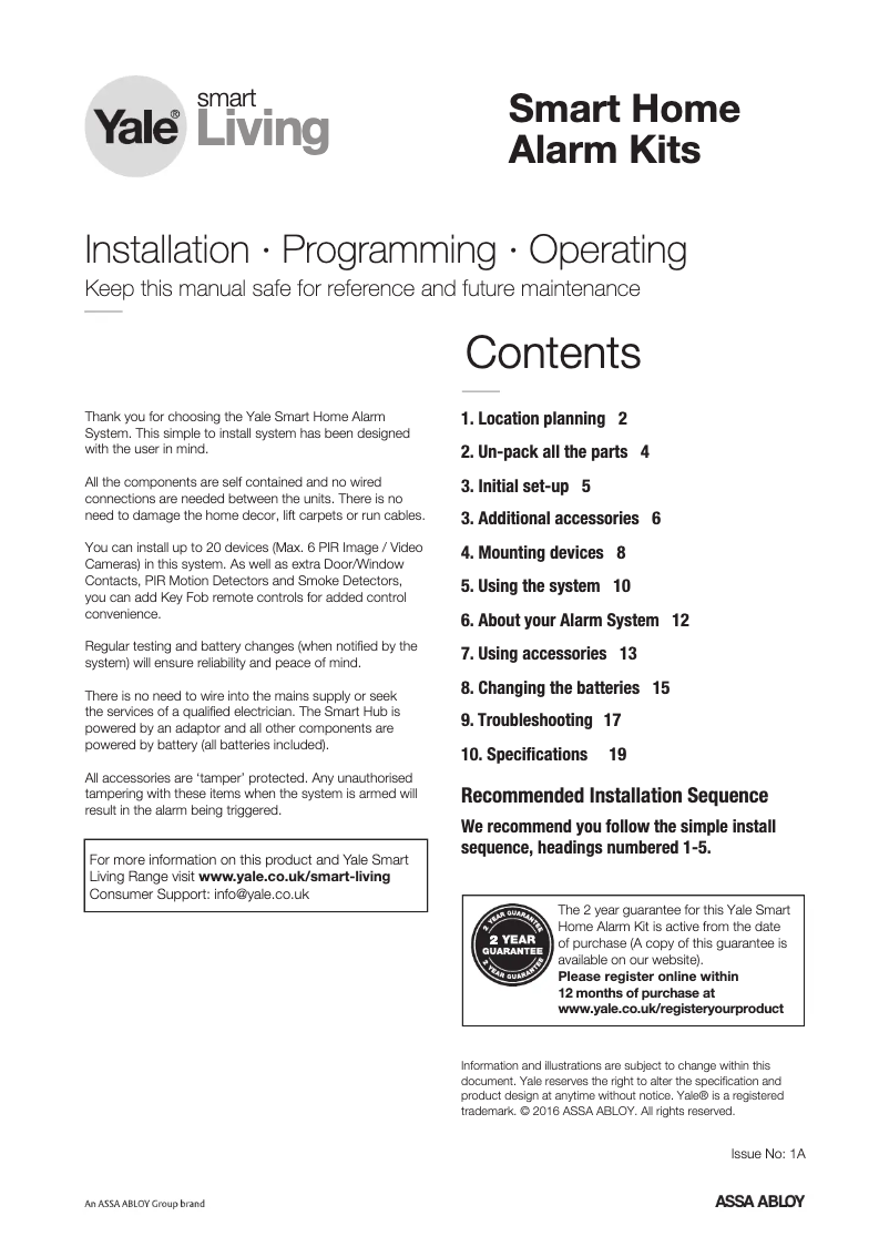 Imagen de la primera página del manual del dispositivo SR320