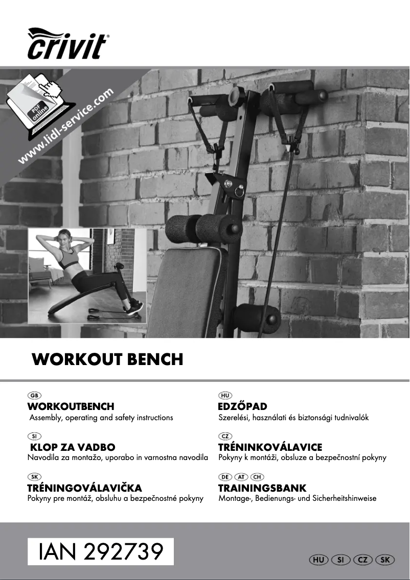 Página 1 del manual Manual de usuario Crivit IAN 292739