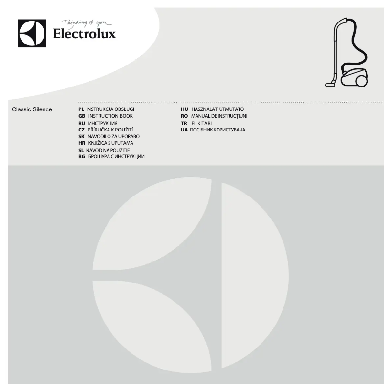 Página 1 del manual Manual de usuario Electrolux ZCS2240VEL