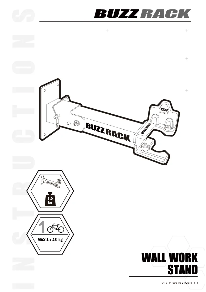 Imagen de la primera página del manual del dispositivo Wally Work Stand