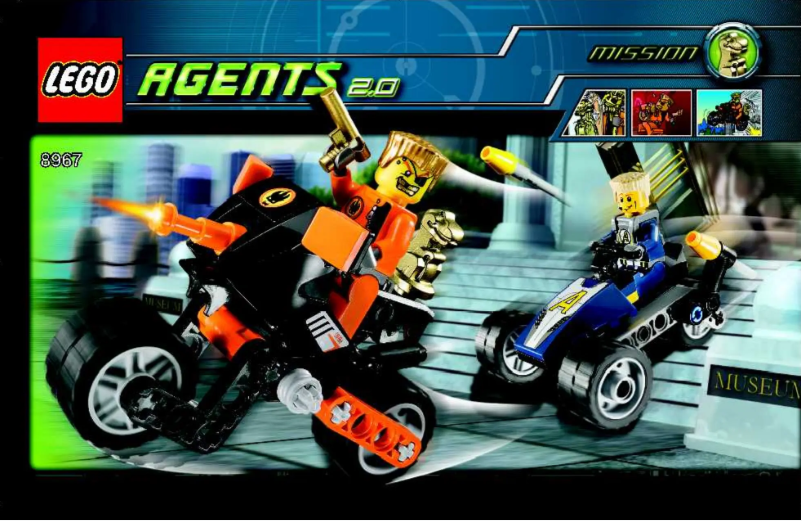 Imagen de la primera página del manual del dispositivo Gold Tooth's Getaway