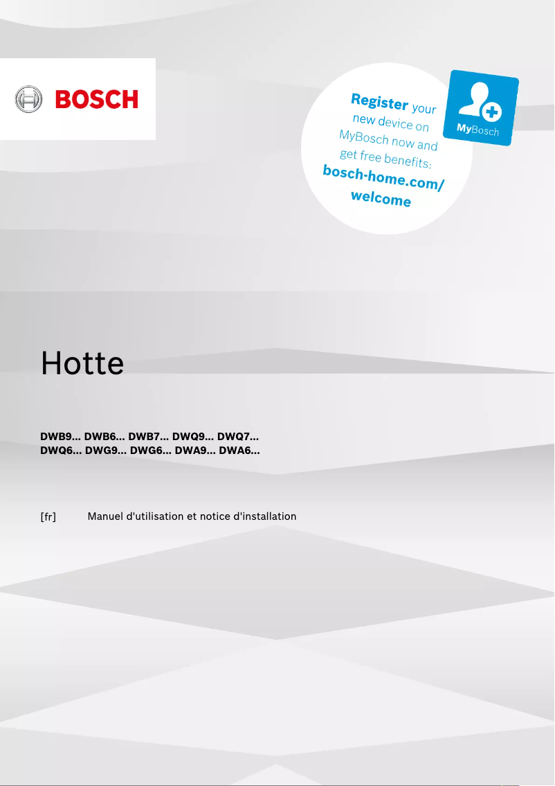 Imagen de la primera página del manual del dispositivo DWB96BC50