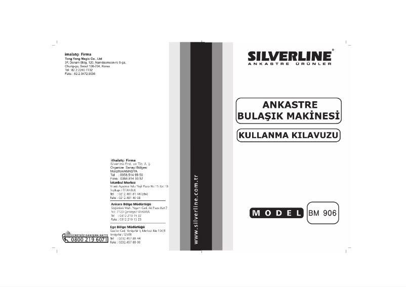 Página 1 del manual Manual de usuario Silverline BM 906