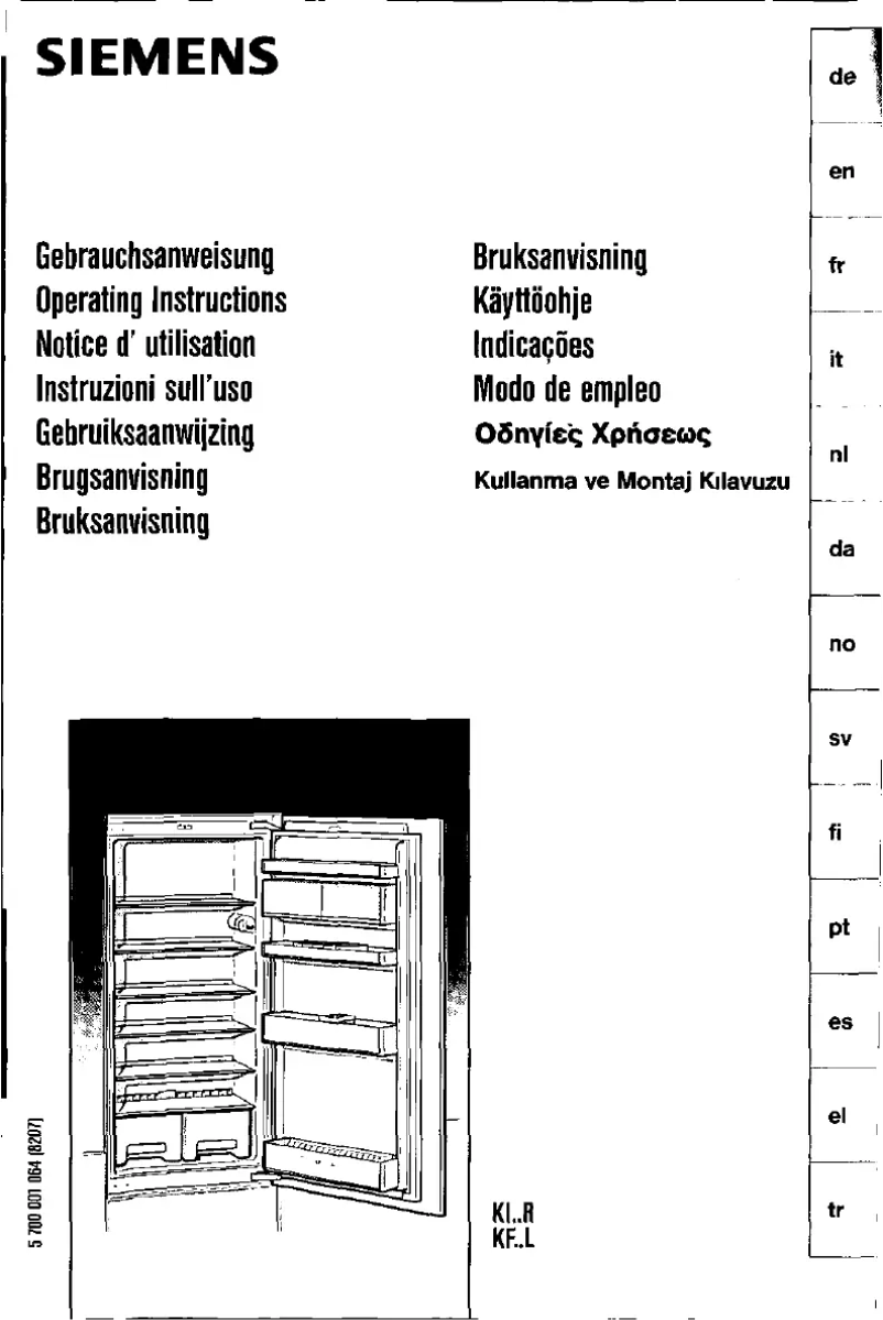 Imagen de la primera página del manual del dispositivo KI20R450