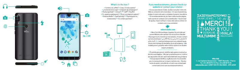 Imagen de la primera página del manual del dispositivo View 2 Pro