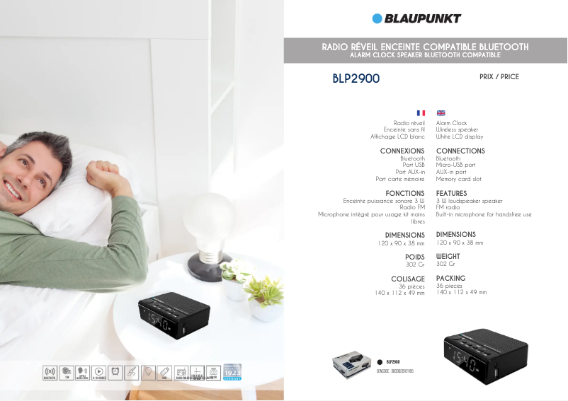 Página 1 del manual Manual de usuario Blaupunkt BLP2900