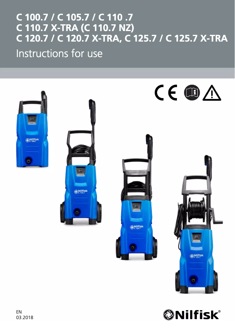 Imagen de la primera página del manual del dispositivo C 110.7-5 EU