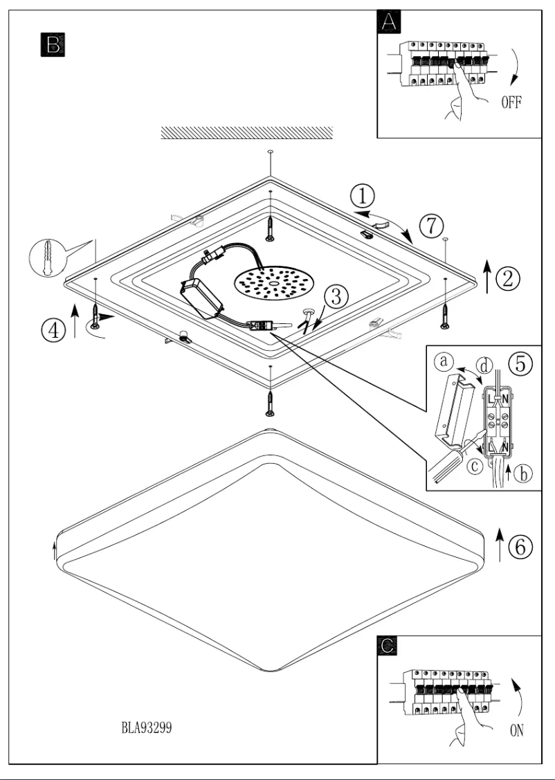 Página nº 1 - Manual de usuario Eglo Giron