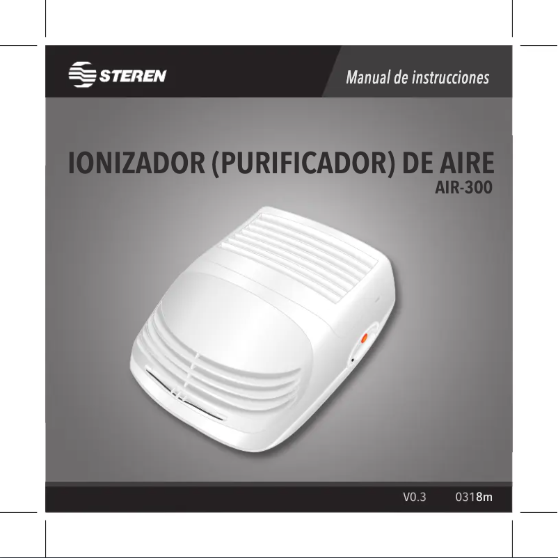 Página 1 del manual Manual de usuario Steren AIR-300