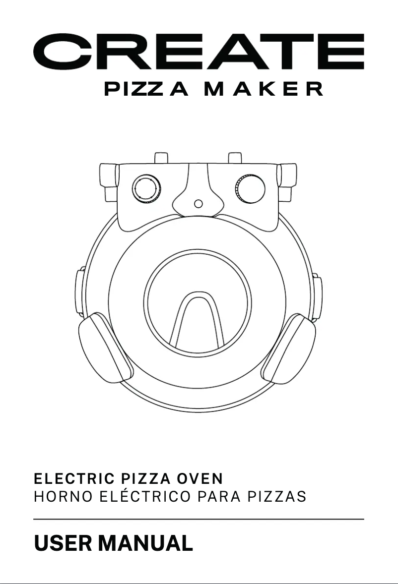 Imagen de la primera página del manual del dispositivo Pizza Maker