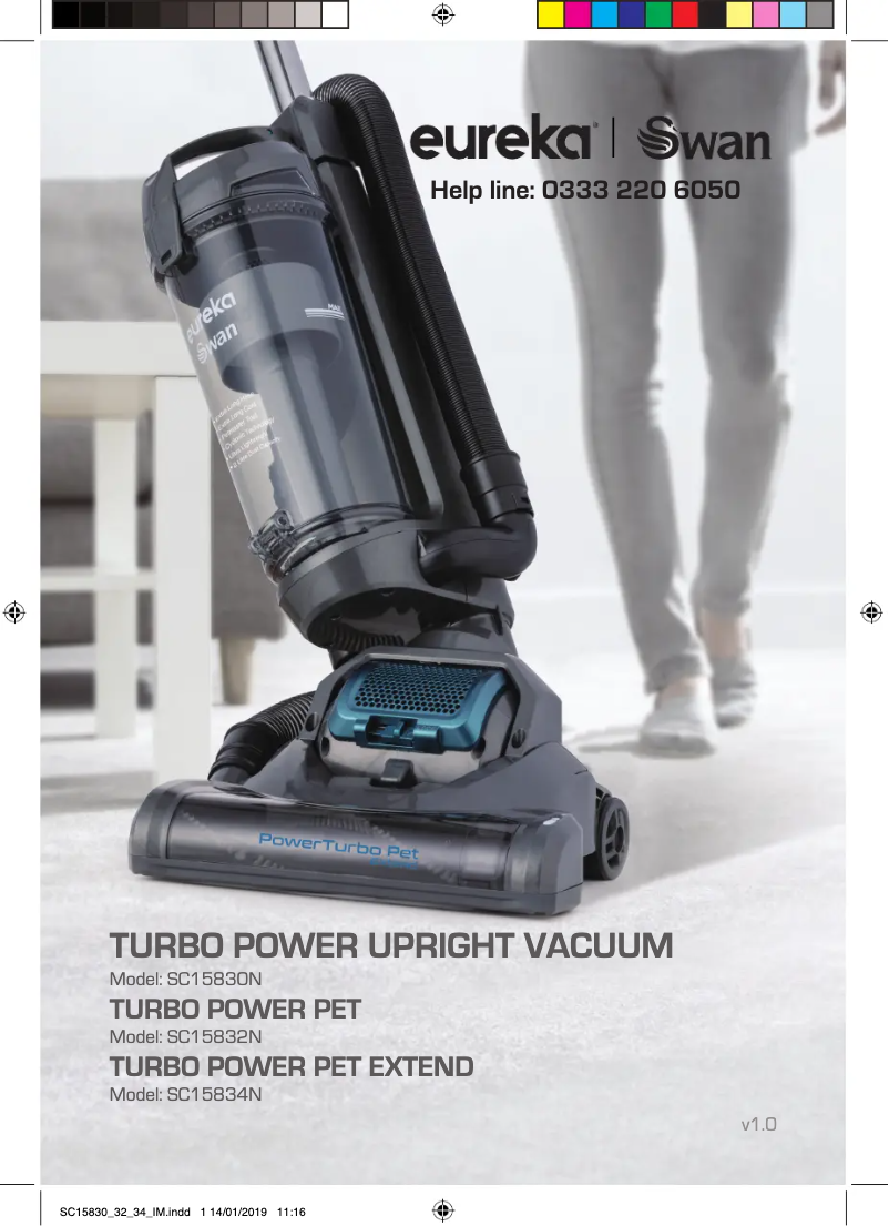 Página 1 del manual Manual de usuario Swan SC15834N