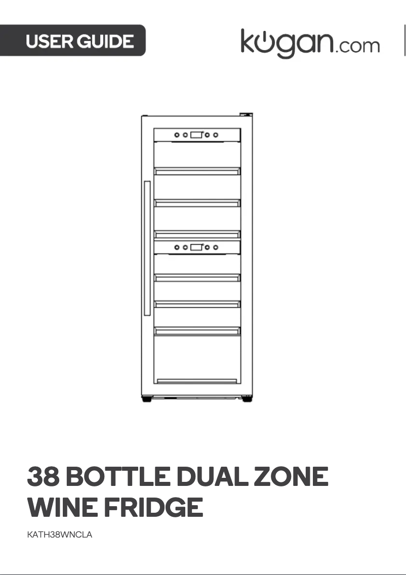 Imagen de la primera página del manual del dispositivo KATH38WNCLA