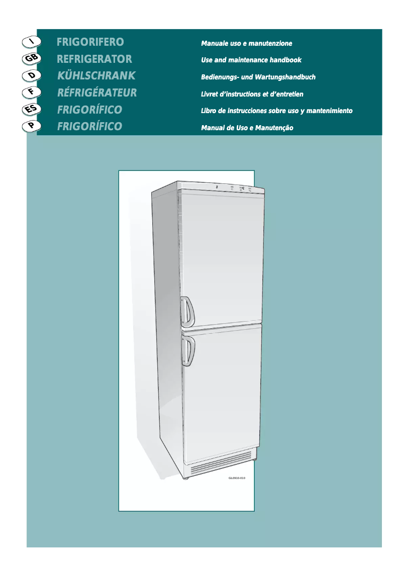 Imagen de la primera página del manual del dispositivo GLS36H