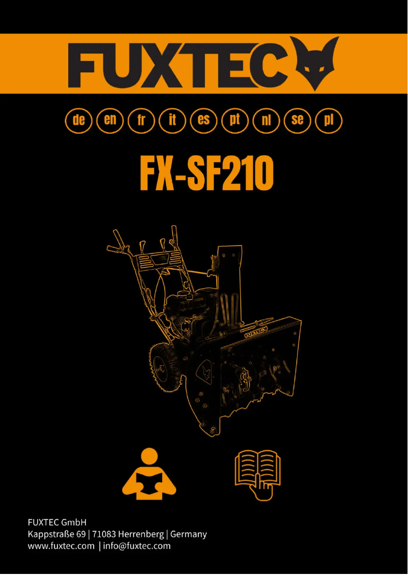 Página 1 del manual Manual de usuario Fuxtec FX-SF210