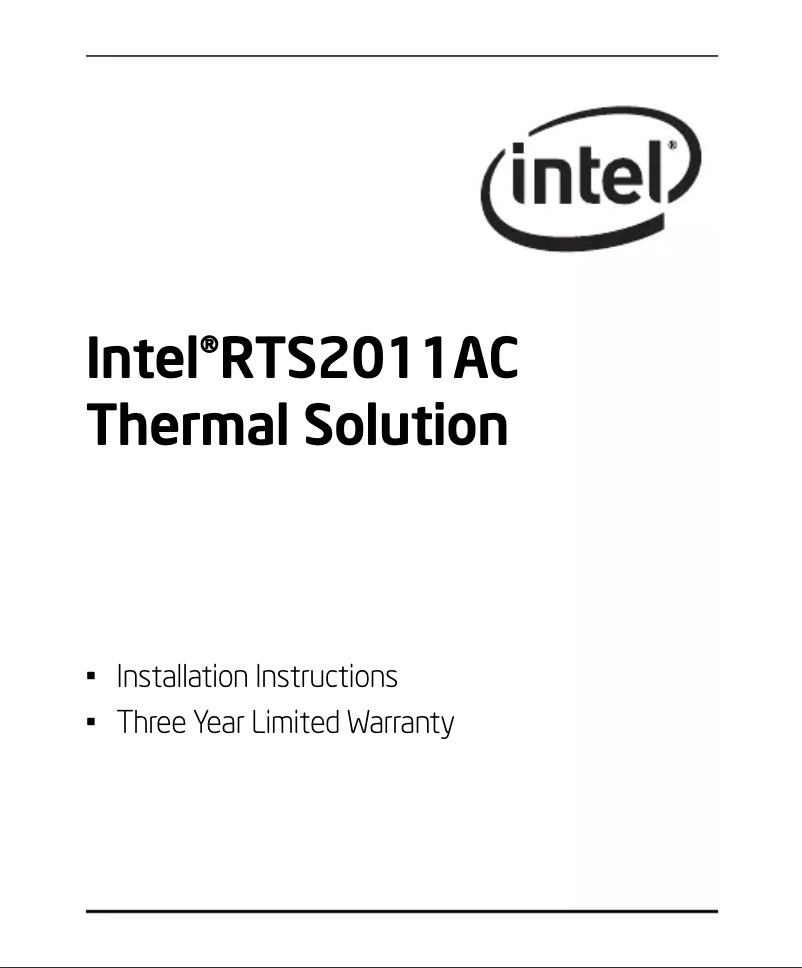 Imagen de la primera página del manual del dispositivo RTS2011AC