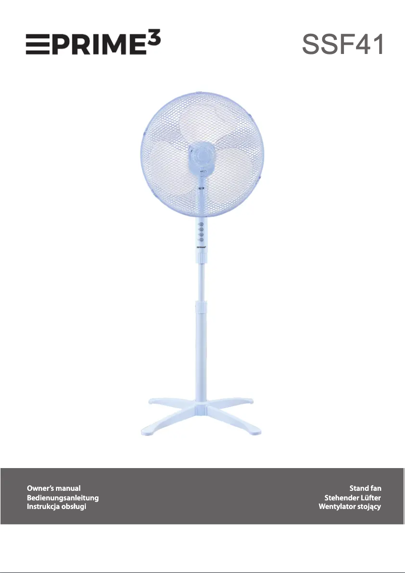 Imagen de la primera página del manual del dispositivo SSF41