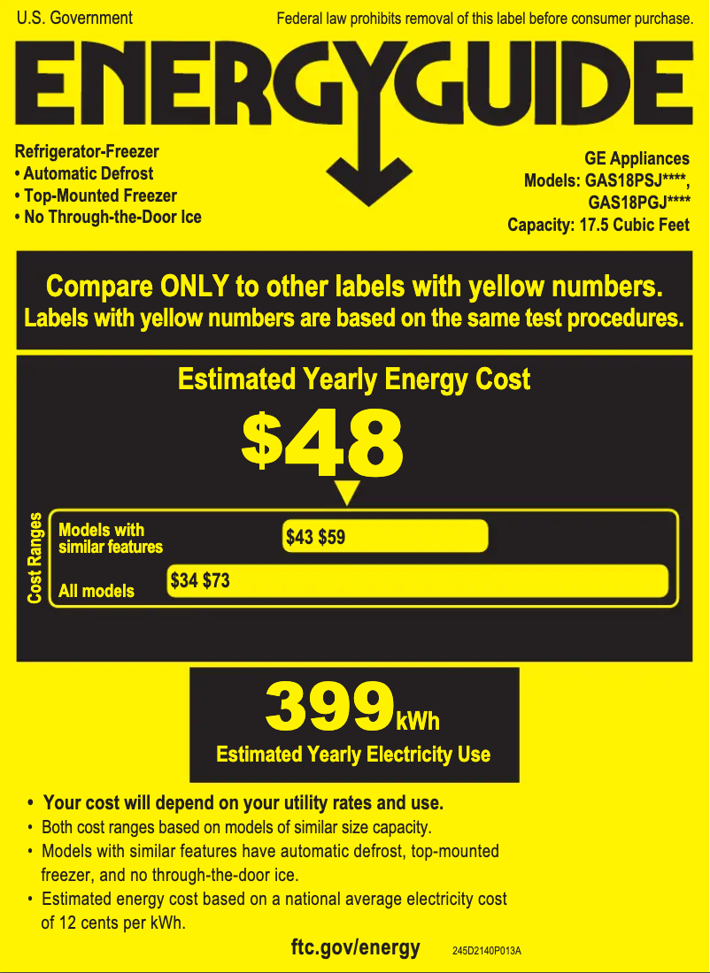 Imagen de la primera página del manual del dispositivo GAS18PSJSS