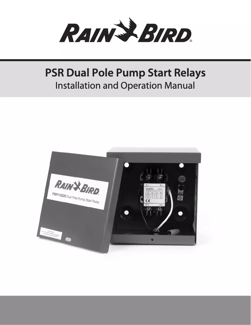 Imagen de la primera página del manual del dispositivo PSR110220