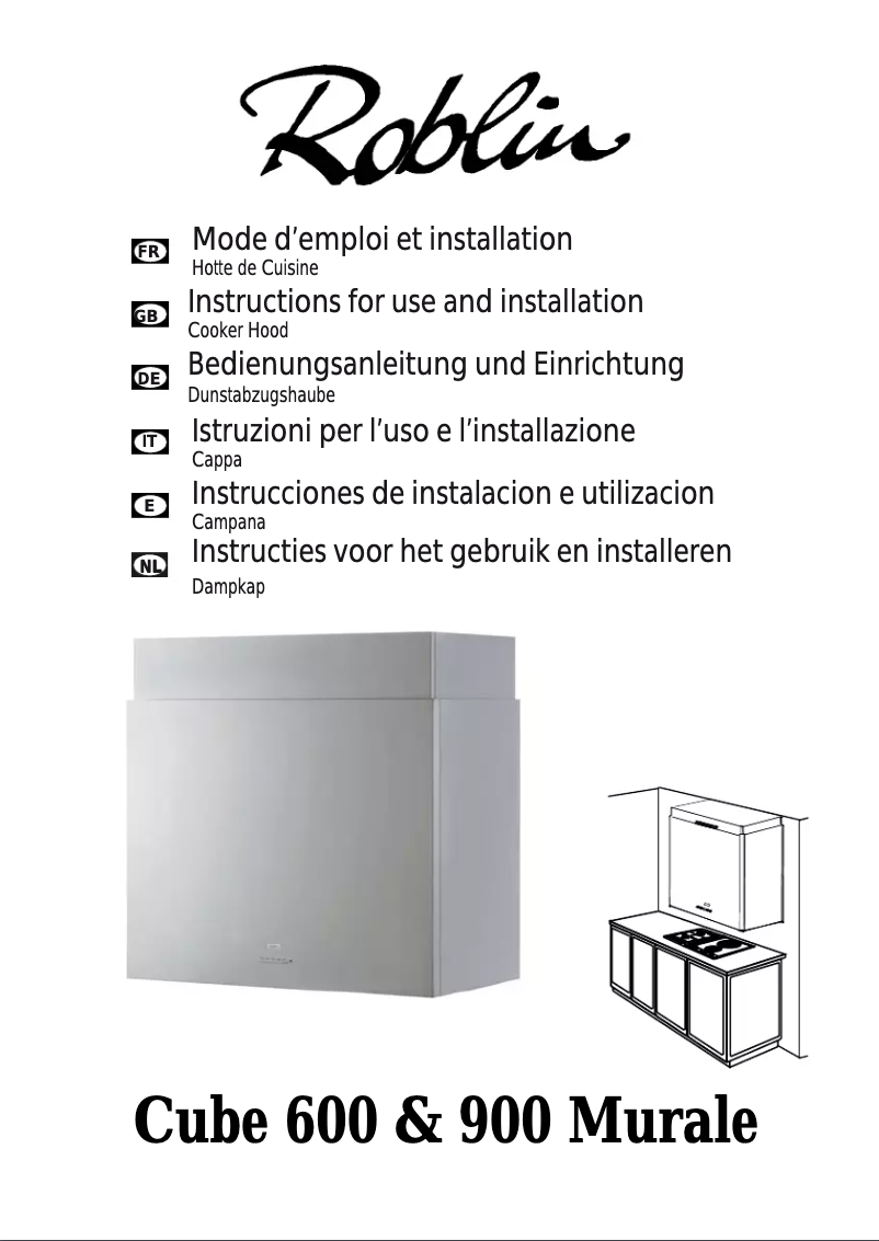 Imagen de la primera página del manual del dispositivo Cube 900