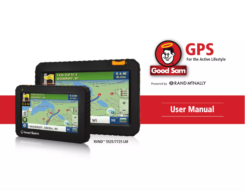 Imagen de la primera página del manual del dispositivo RVND 5525 LM