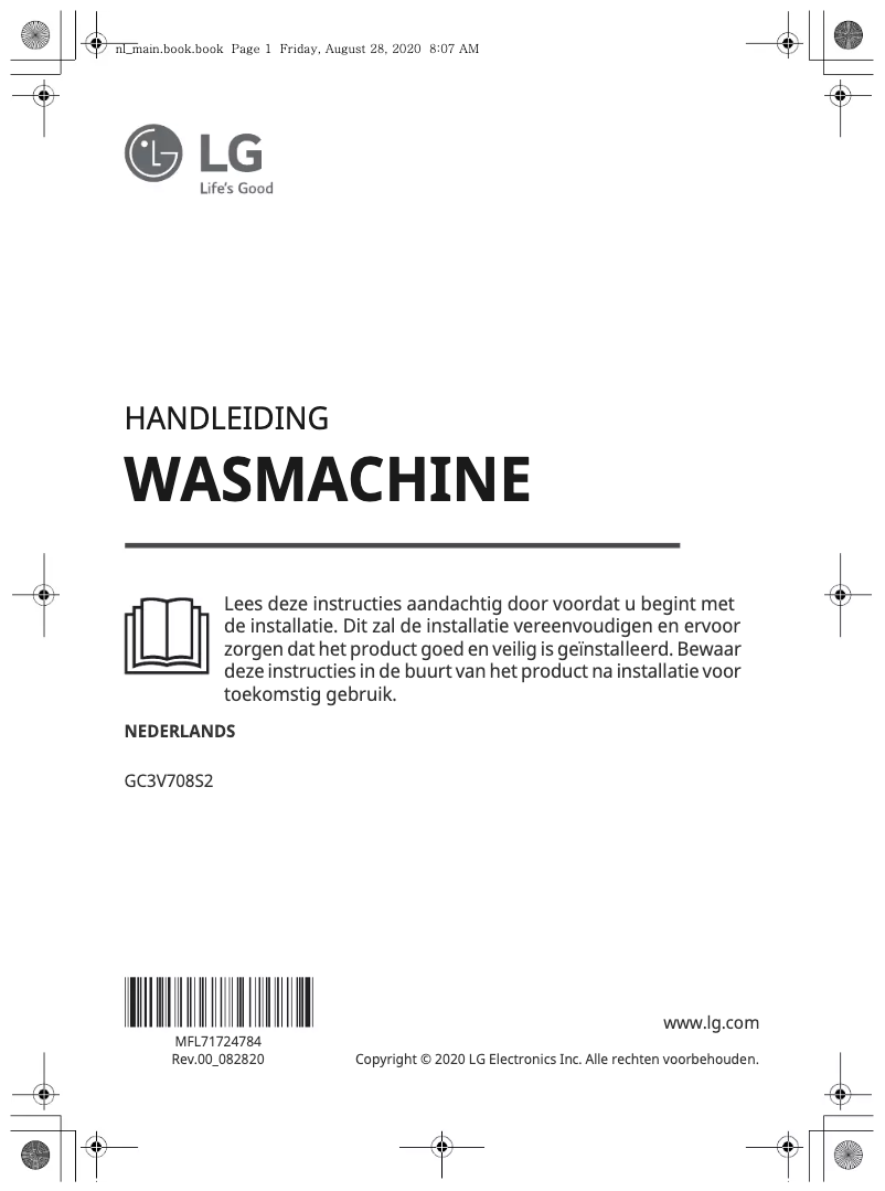Página 1 del manual Manual de usuario LG GC3V708S2