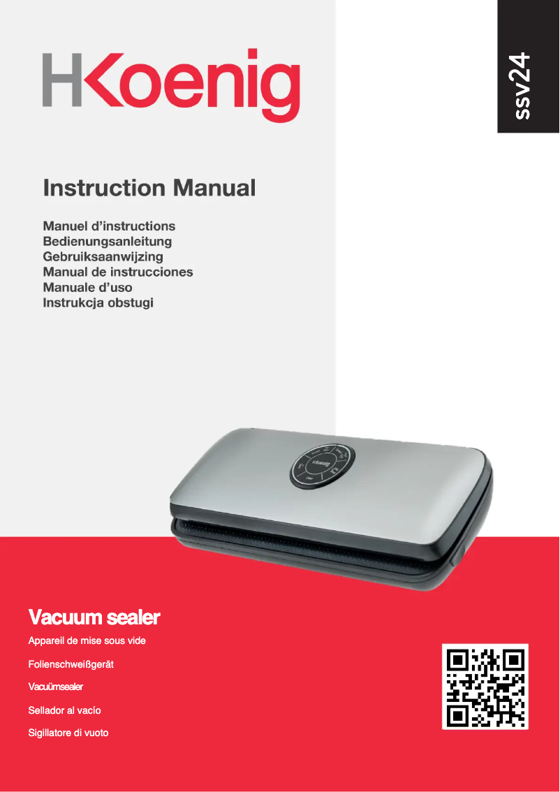 Imagen de la primera página del manual del dispositivo SSV24