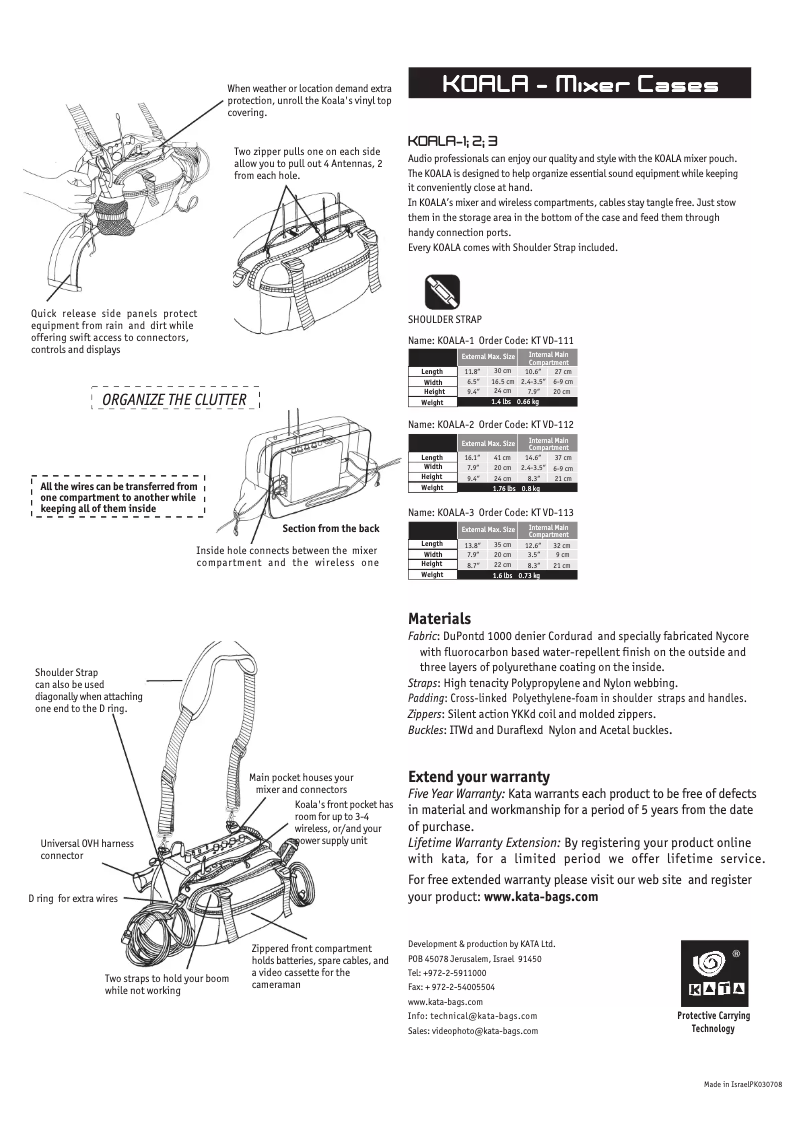 Imagen de la primera página del manual del dispositivo Koala-3