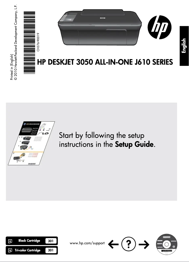 Página 1 del manual Manual de usuario HP DeskJet 3059