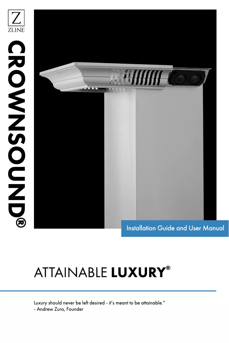 Imagen de la primera página del manual del dispositivo CrownSound 697CRN-BT