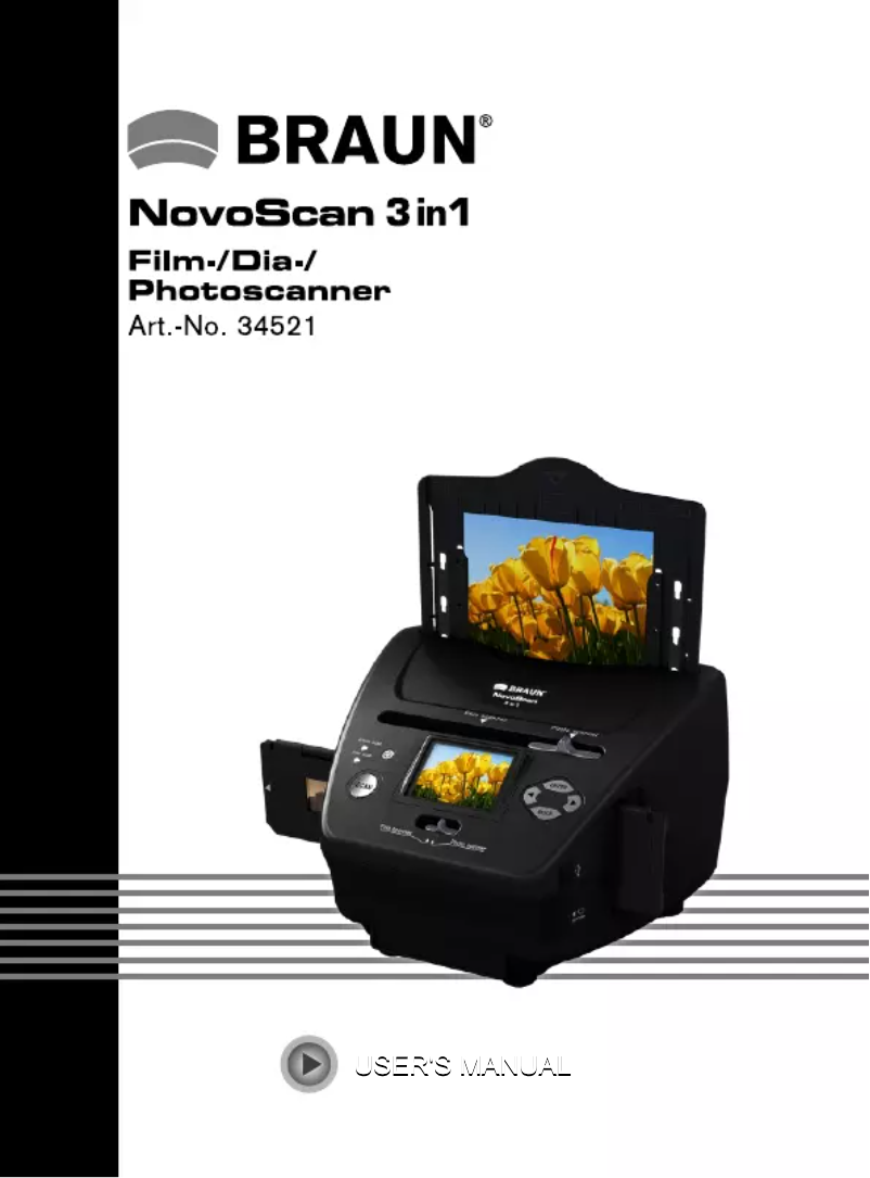 Página 1 del manual Manual de usuario Braun Novoscan