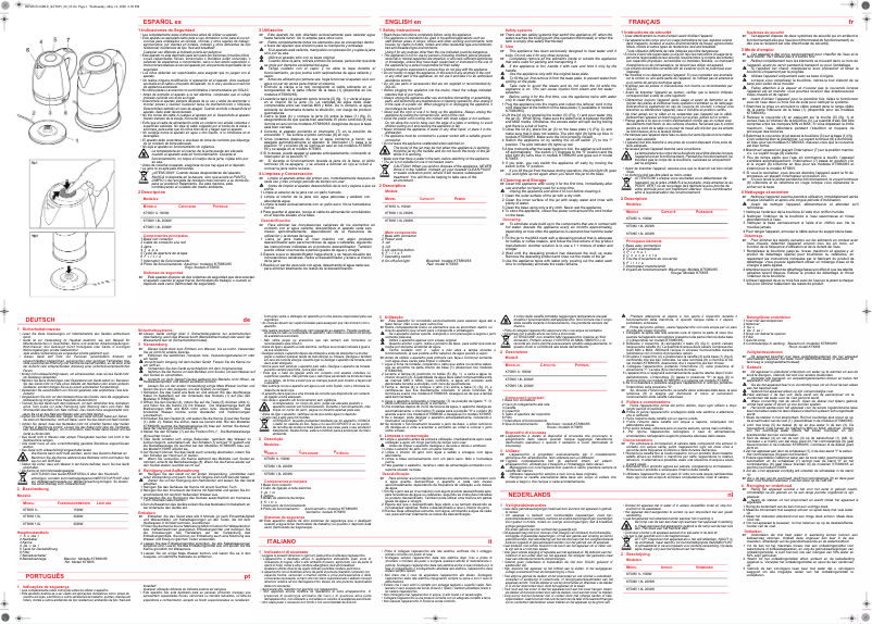 Página 1 del manual Manual de usuario Solac KT5865