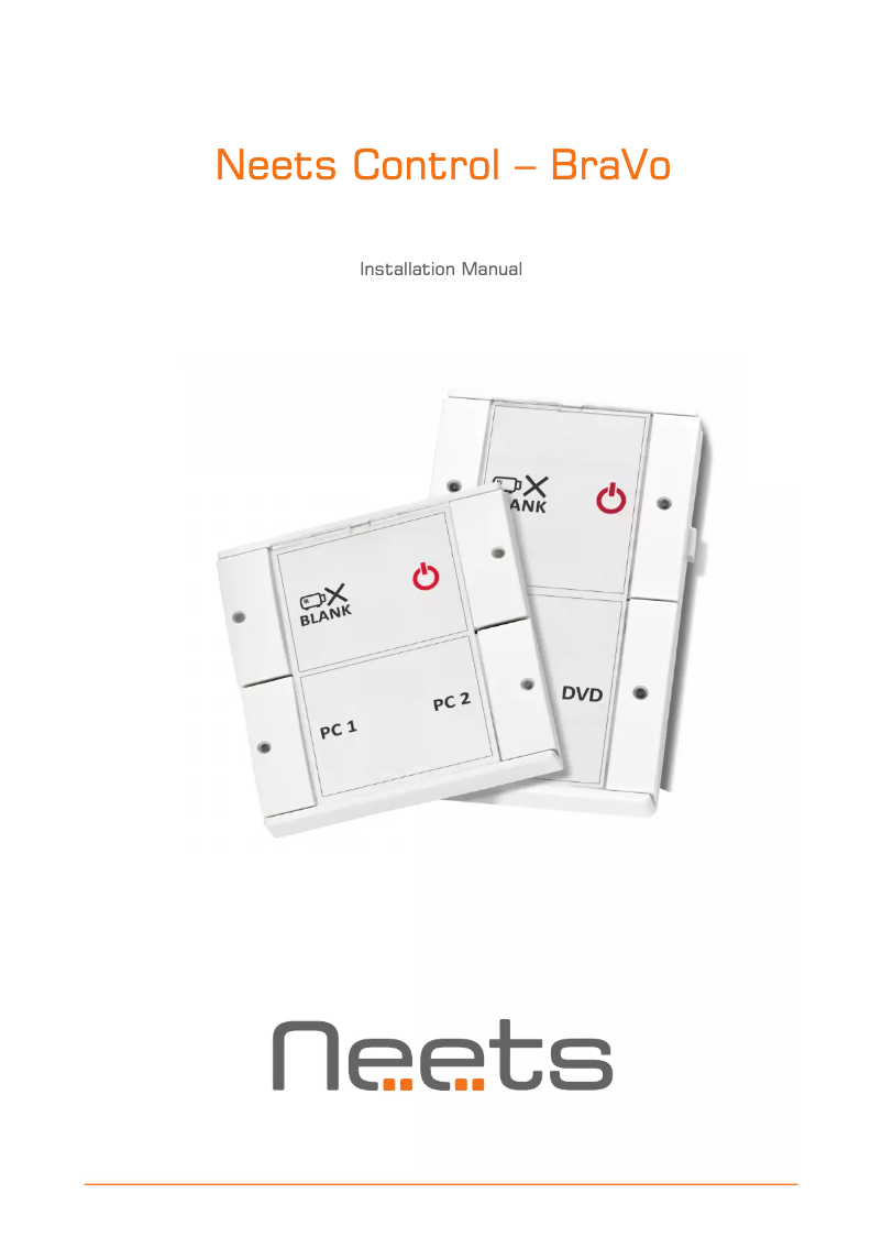 Imagen de la primera página del manual del dispositivo Bravo