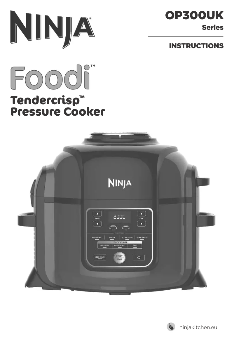 Imagen de la primera página del manual del dispositivo OP300UK