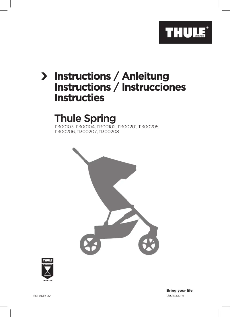 Imagen de la primera página del manual del dispositivo Spring