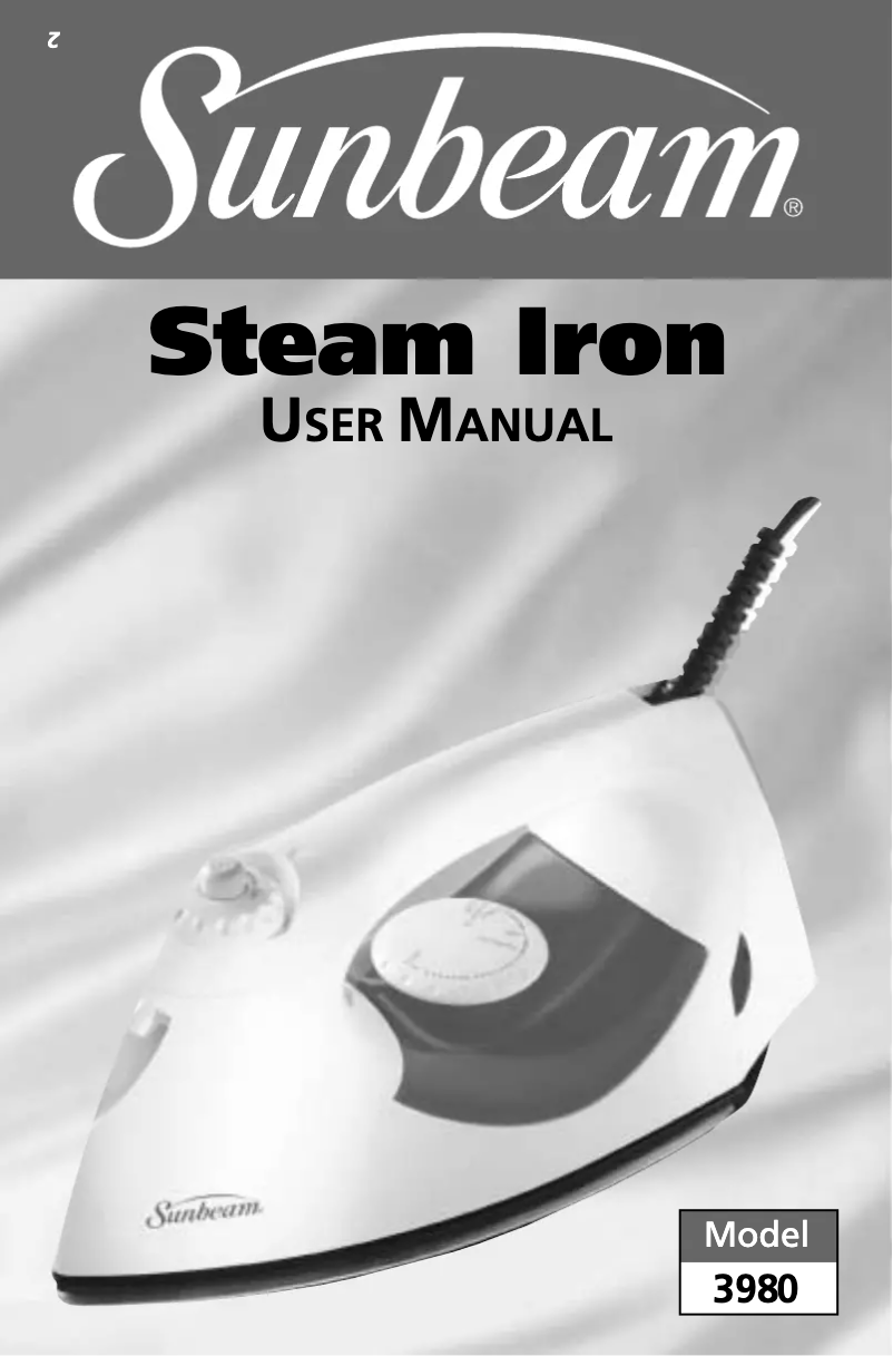 Página 1 del manual Manual de usuario Sunbeam 3980