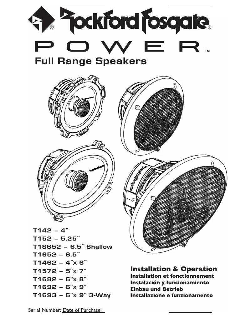 Imagen de la primera página del manual del dispositivo T152