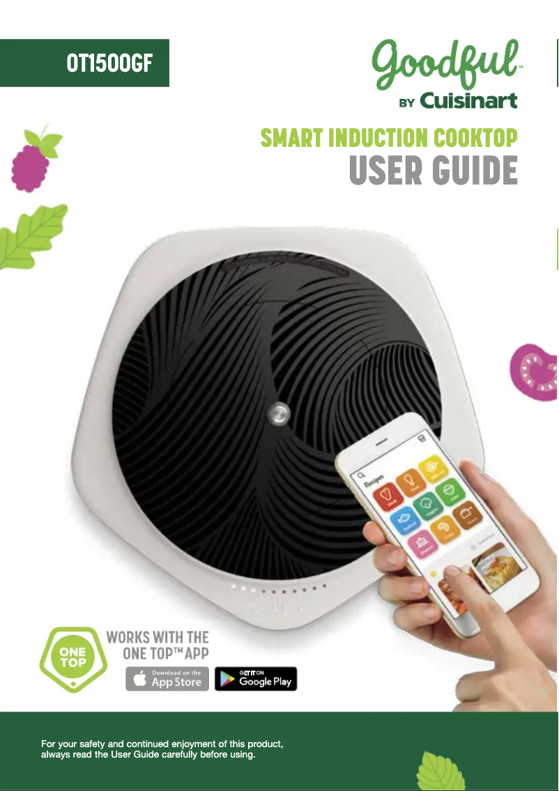 Página 1 del manual Manual de usuario Cuisinart Goodful OT1500GF