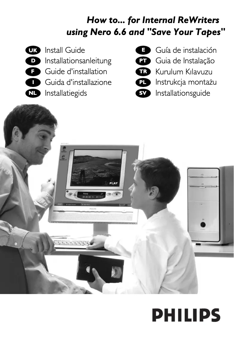 Imagen de la primera página del manual del dispositivo DVDR16LSK