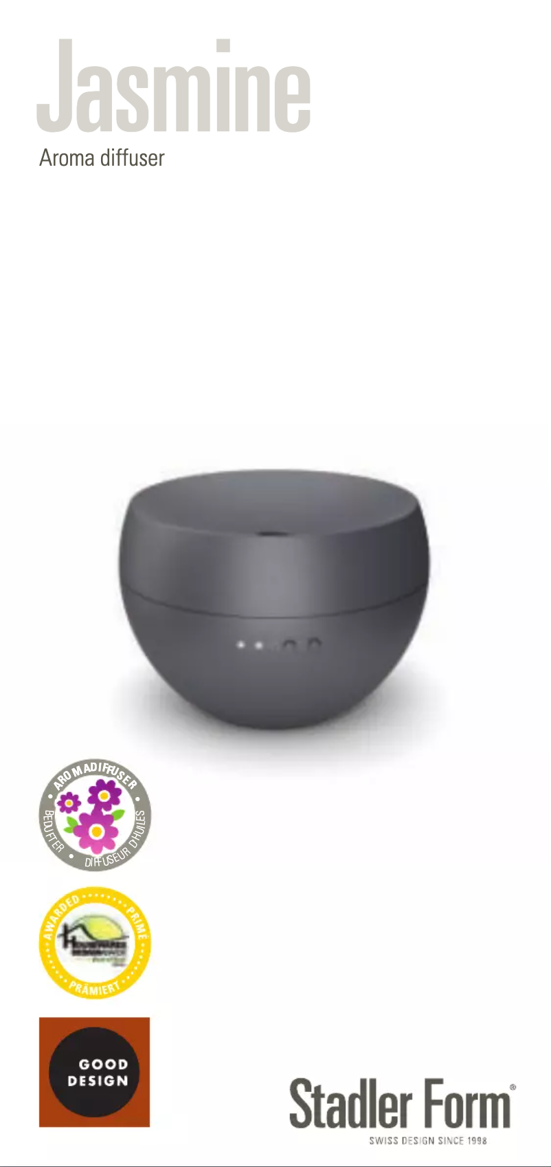 Imagen de la primera página del manual del dispositivo Jasmine