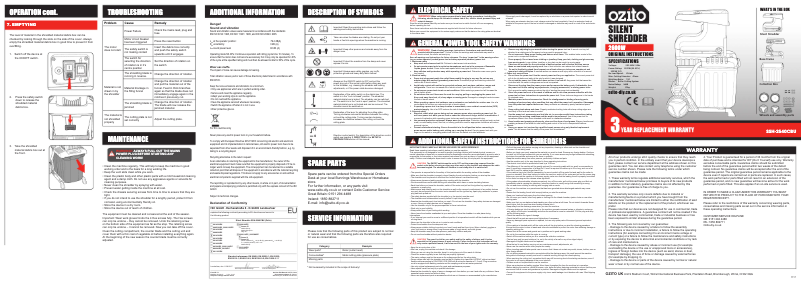 Imagen de la primera página del manual del dispositivo SSH-2540CBU