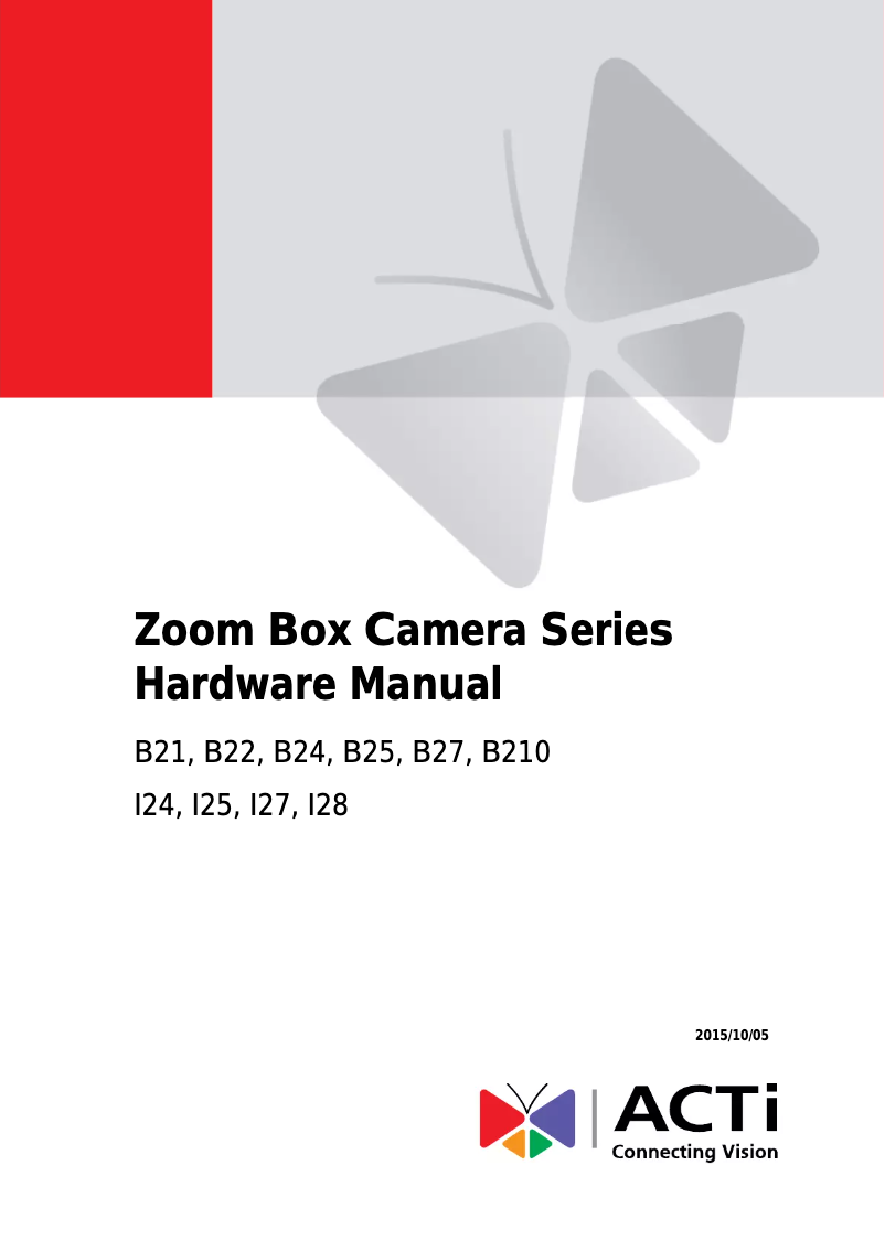 Imagen de la primera página del manual del dispositivo B24