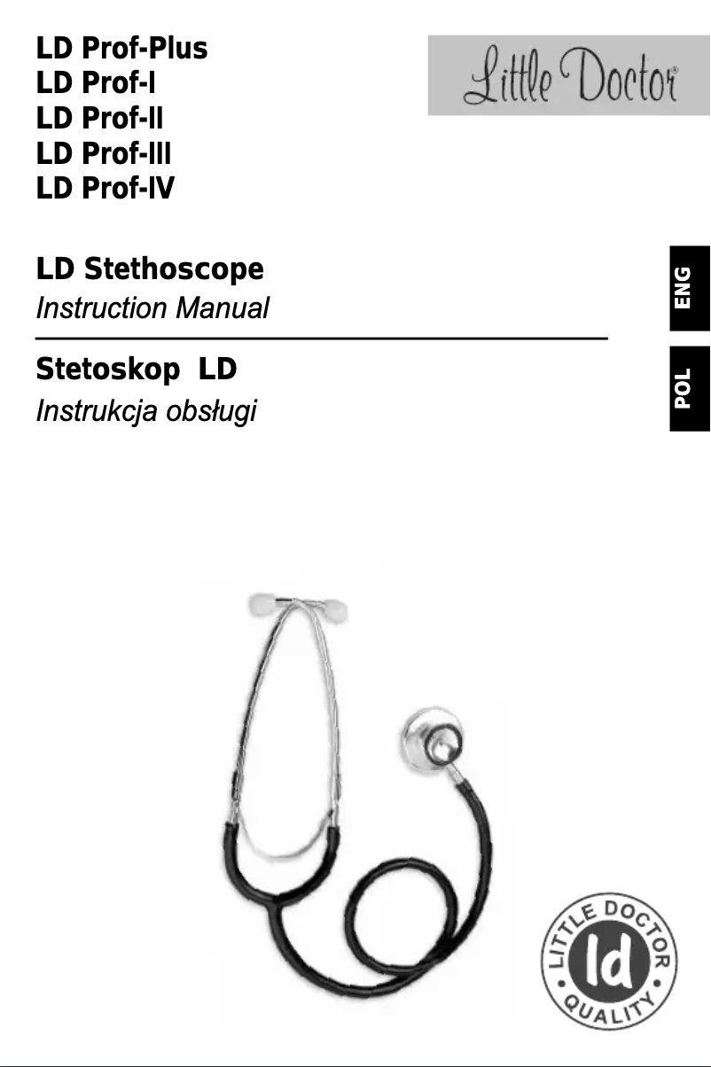 Página 1 del manual Manual de usuario Little Doctor LD Prof-II